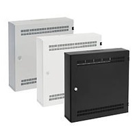 Solarix rozvaděč SOHO LC-18 s lištami 2U, 4U a 11U, 550x550x150mm šedá RAL9003