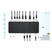 i-tec USB-C Triple 4K Display Docking Station Gen2 Pro, PD 100W - rozbaleno