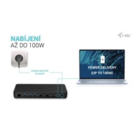 i-tec USB-C Triple 4K Display Docking Station Gen2 Pro, PD 100W - rozbaleno