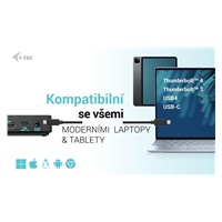 i-tec USB-C Triple 4K Display Docking Station Gen2 Pro, PD 100W - rozbaleno
