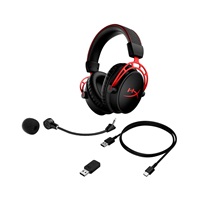 BAZAR - HyperX Cloud Alpha Wireless RED GAM HEADSET - Sluchátka k PC