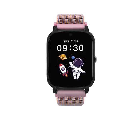 Garett Smartwatch Kids Tech 4G Pink velcro BAZAR rozbaleno