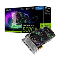 PNY VGA Nvidia GeForce RTX 5070 Ti 16GB ARGB OC Triple Fan, RTX 5070 Ti OC, 16GB GDDR7, 3x DP, 1x HDMI