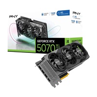PNY VGA Nvidia GeForce RTX 5070 Ti 16GB OC Triple Fan DLSS 4, RTX 5070 Ti OC, 16GB GDDR7, 3x DP, 1x HDMI