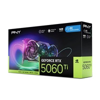 PNY VGA Nvidia GeForce RTX 5060 Ti 16GB ARGB OC, RTX 5060 Ti, 16GB GDDR7, 3xDP, 1xHDMI