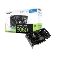PNY VGA NVIDIA GeForce RTX 5060 Dual Fan 8GB OC, RTX 5060 OC, 8GB GDDR7, 3xDP, 1xHDMI