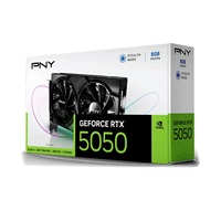 PNY VGA NVIDIA GeForce RTX 5050 Dual Fan 8GB, RTX 5050, 8GB GDDR6, 3xDP, 1xHDMI