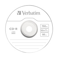 VERBATIM CD-R (50-pack)Wrap/Extra Protection/52x/700MB