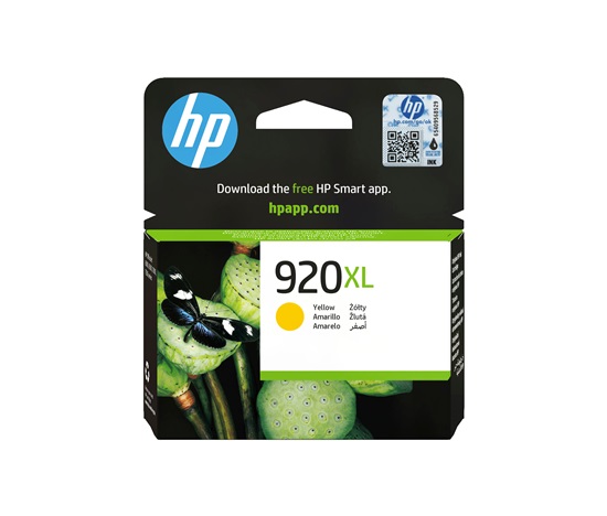 BAZAR - HP 920XL Yellow Ink Cart, 6 ml, CD974AE (700 pages) - po expiraci