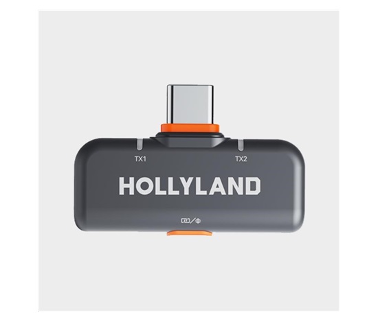 Hollyland LARK M2S USB-C Receiver (Space Gray) Fit for LARK M2S