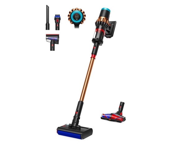 Dyson V16 Piston Animal Submarine černá/měděná tyčový vysavač pro vytírání a vysávání