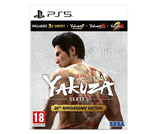 PS5 hra Yakuza 20th Anniversary Edition