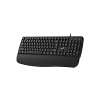 GENIUS Klávesnice KB-123, membránová, USB, CZ+SK layout, Copilot klávesa, Předložka, černá