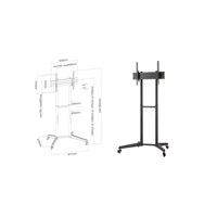 Televizní stojan Fiber Mounts Lutar-1