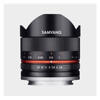 Samyang 8mm f/2.8 UMC Fish-Eye II Sony E (Black)