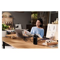 EcoFlow RAPID Power Banka (25000mAh,170W) 2x100W vestavěný USB-C kabel - černá