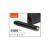 BAZAR - Creative Stage Pro - soundbar - Poškozený obal (Komplet)