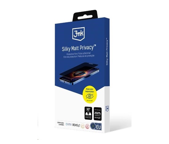3mk ochranná folie Silky Matt Privacy pro Xiaomi 17