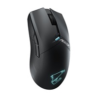 BAZAR GIGABYTE Herní myš Aorus M6, Bezdrátová 2.4GHz, USB-C, černá (ROZBALENO)