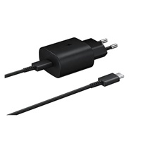 Power adapter Samsung EP-TA800 - fast charging, black, EU
