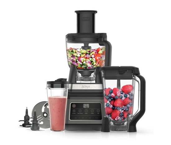 NINJA BN800EU Mixér s Auto-iQ, Mixér + Smoothie + Sekáček