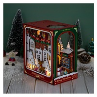 2Kids Toys 3D skládačka Zarážka na knihy Bílé Vánoce