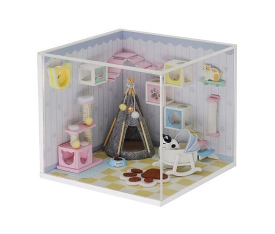 2Kids Toys miniatura domečku Domov kočičky Mňau