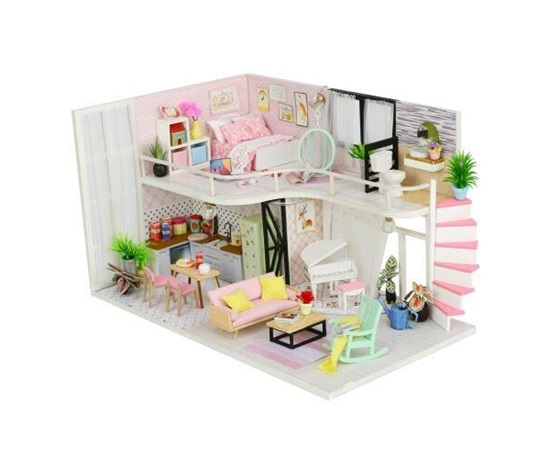 2Kids Toys miniatura domečku Dům Anniny růžové melodie