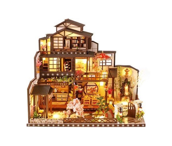 2Kids Toys Miniatura domečku Honosná sakurová vila