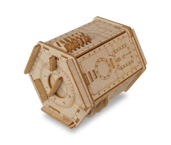 EscapeWelt Dřevěný hlavolam Fort Knox