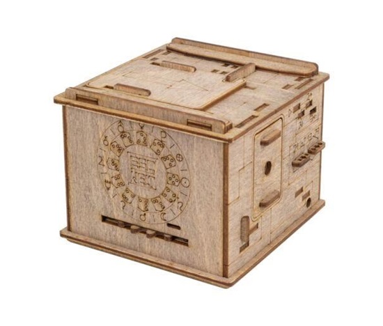 EscapeWelt Dřevěný hlavolam Vesmírná kapsle