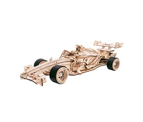 RoboTime 3D dřevěná skládačka Závodní auto