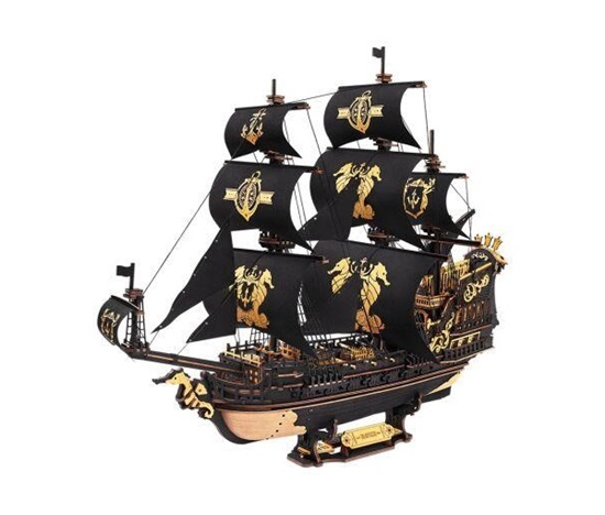 RoboTime 3D mechanická skládačka Plachetnice Mořský koník