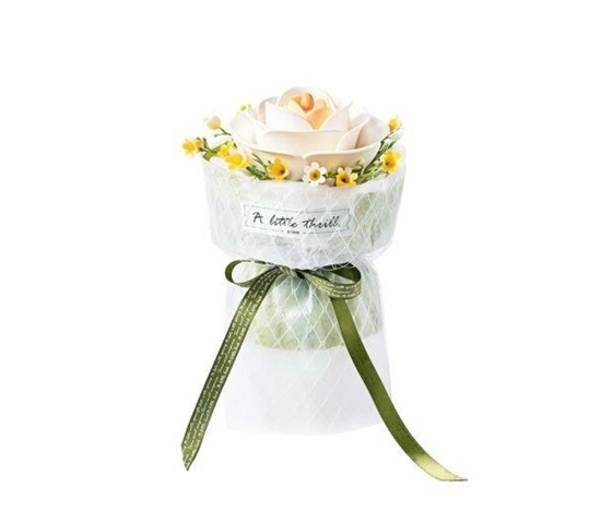 RoboTime 3D skládačka Bílá kamélie