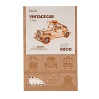 RoboTime dřevěné 3D puzzle Veterán kupé