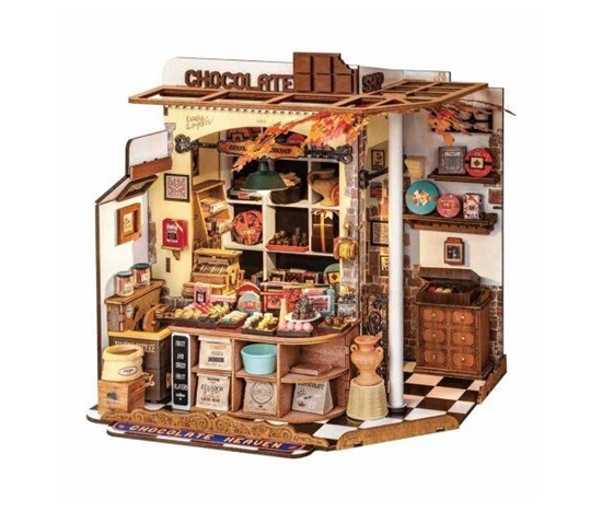 RoboTime Miniatura domečku Henryho čokoládovna