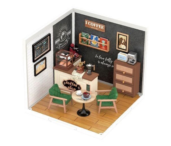 RoboTime miniatura domečku Kavárna inspirací