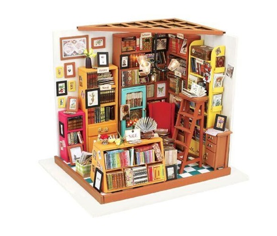 RoboTime miniatura domečku Knihovna