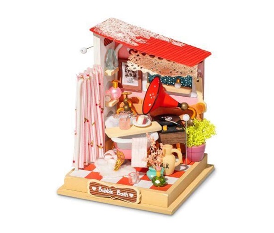 RoboTime miniatura domečku Koupelna pěnových bublin