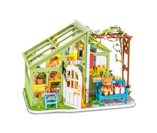 RoboTime miniatura domečku Květiny pro jarní setkání