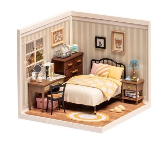 RoboTime Miniatura domečku Ložnice Sweet Dream