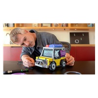 BAZAR - 3Doodler 3D pero FLOW + 8 PLA náplní a 3D šablona - Poškozený obal (Komplet)