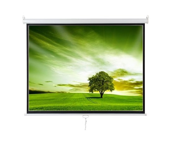 BAZAR - Nástěnné projekční plátno Aveli, 200x150cm (4:3) 98" - POŠKOZENÝ OBAL