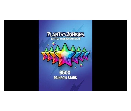 Plants vs. Zombies: Battle for Neighborville: 6500 Rainbow Stars (Xbox One) (Global)