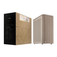 ASUS case PROART PA401 WOOD MESH PWM, ATX, 2x 160mm Fan, 1x 120mm Fan, Fan Hub, béžová