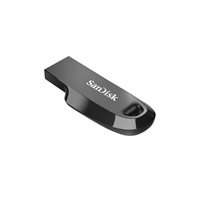 SanDisk Flash Disk 64GB Ultra Curve, USB 3.2, Černá – náhled 1
