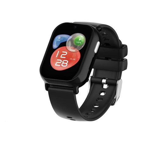 CARNEO dětské GPS hodinky GuardKid+ 4G Buddy black