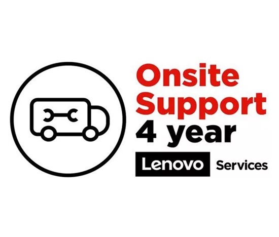 LENOVO záruka pro ThinkCentre AiO elektronická - z délky 1 rok On-Site  >>>  4 roky On-Site