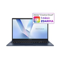 ASUS NTB Vivobook 15 (X1504VA-BQ4597W), Core 5 120U, 15.6" 1920 x 1080, 16GB, 1TB SSD, Intel Graphics, W11 Home, Blue