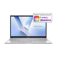 ASUS NTB Vivobook 15 (X1504VA-BQ4155W), Core 5 120U, 15.6" 1920 x 1080, 8GB, 512GB SSD, Intel, W11 Home, Silver